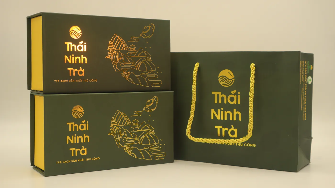 Hộp quà và túi xách Thái Ninh Trà